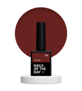 NAILSOFTHEDAY Color base 06 Marrón Saturado 10 ml